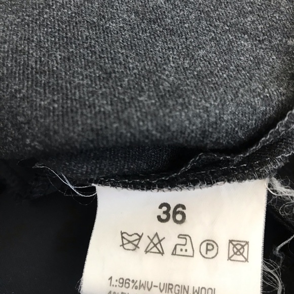 Escada dark gray wool trouser - Picture 7 of 8